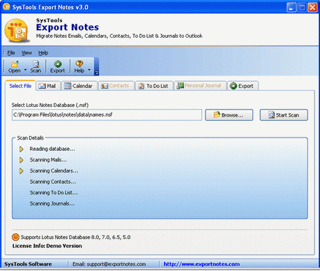 Notes in Outlook 2010