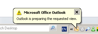 outlook-is-preparing-the-requested-view