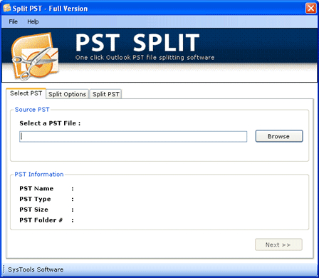 pst file splitter, split pst, split pst file, outlook splitter, pst splitter, pst splitter tool, split outlook pst file